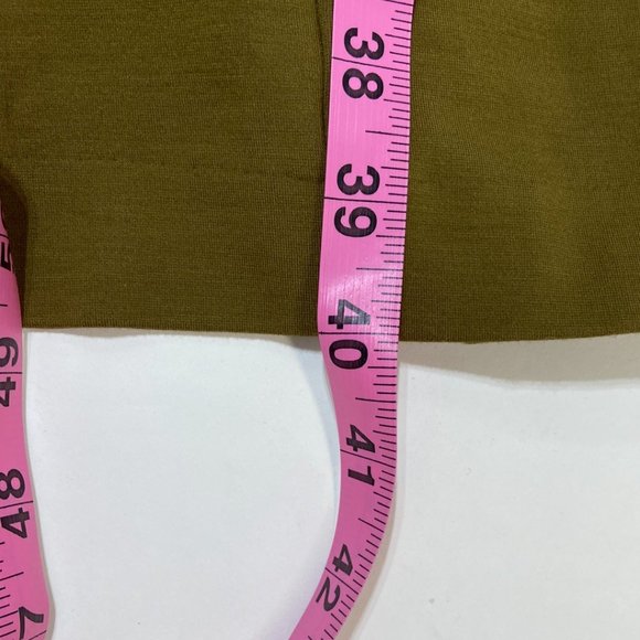 Banana Republic Women's Zip Up Dress Khaki Green - Size 4 - Picture 5 of 6